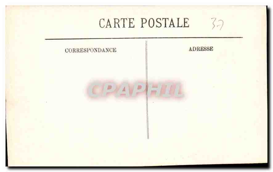 CPA Amboise Eglise Saint Denis La Madeleine au Tombeau  — Rückseite