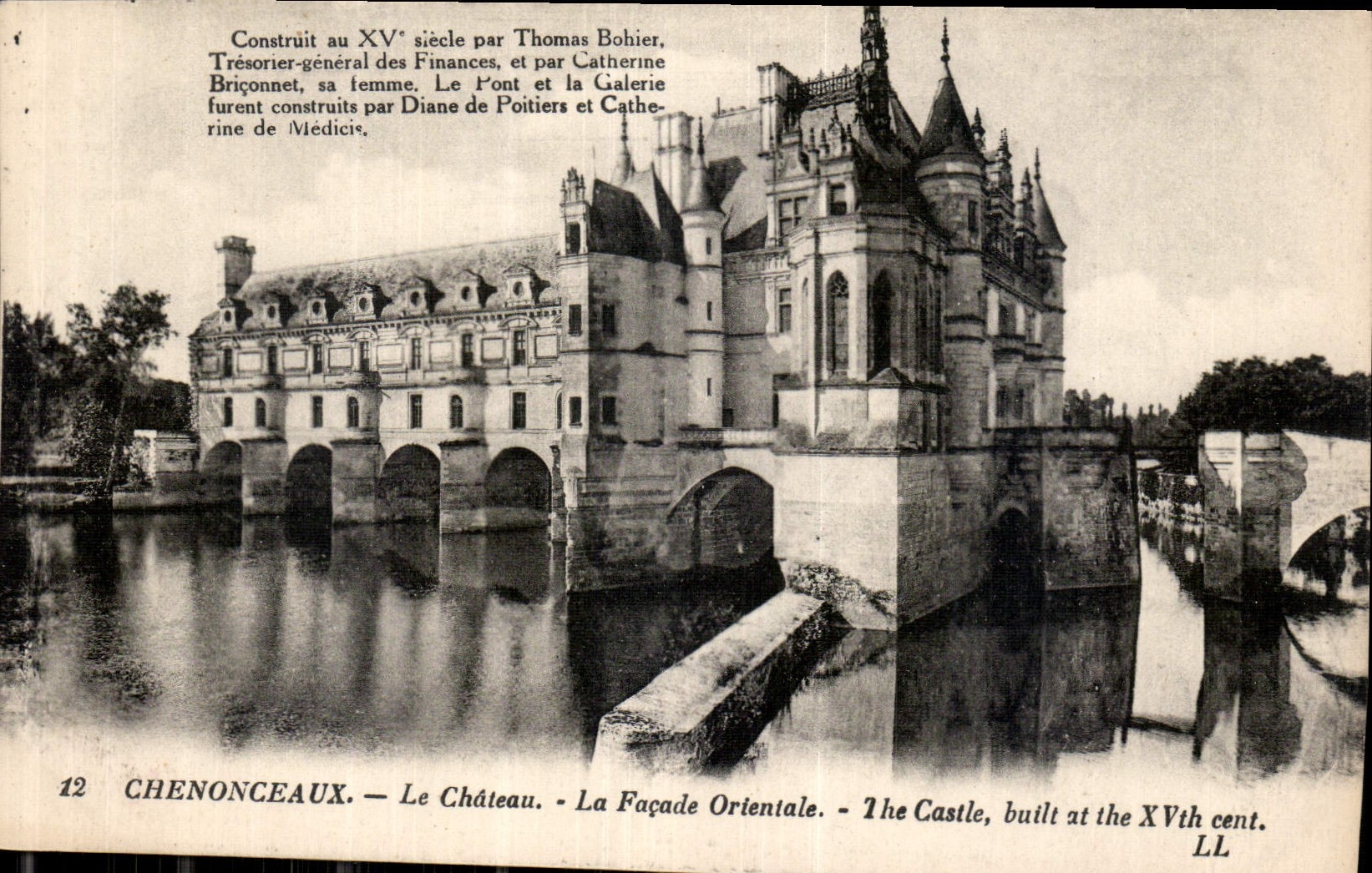 CPA Chenonceaux Le Chateau La Facade Orientale 