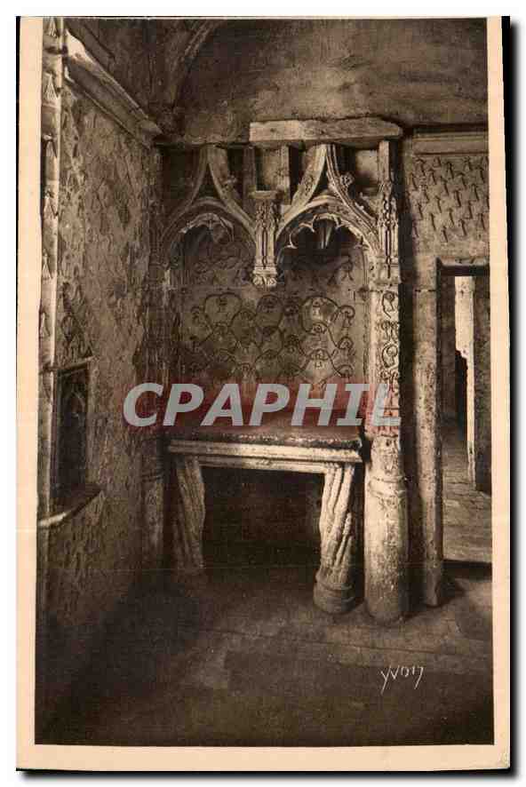 CPA La Douce France Chateaux de la Loire Chateau de Loches Oratoire d'Anne de Bretagne 
