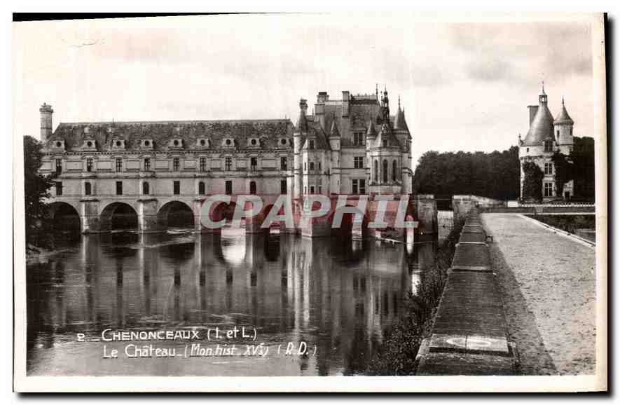 CPA Chenonceaux I et L Le Chateau 