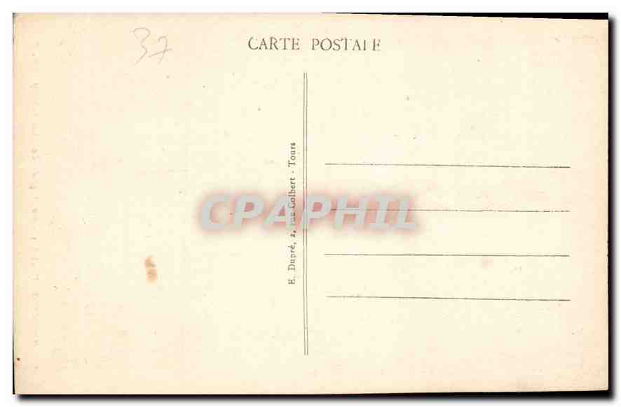 CPA Amboise I et L La Pagode de Chanteloup  — Rückseite