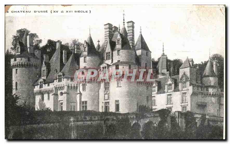 CPA La Chateau d'Usse 