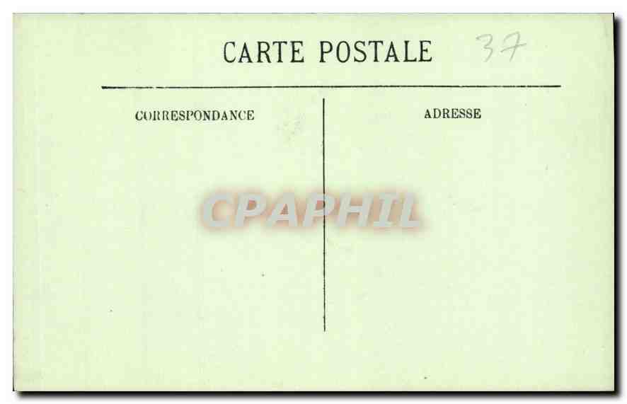 CPA Amboise I et L Vierge en pierre de la fin du XI siecle autrefois au beffroi d'Amboise et actuell — Rückseite