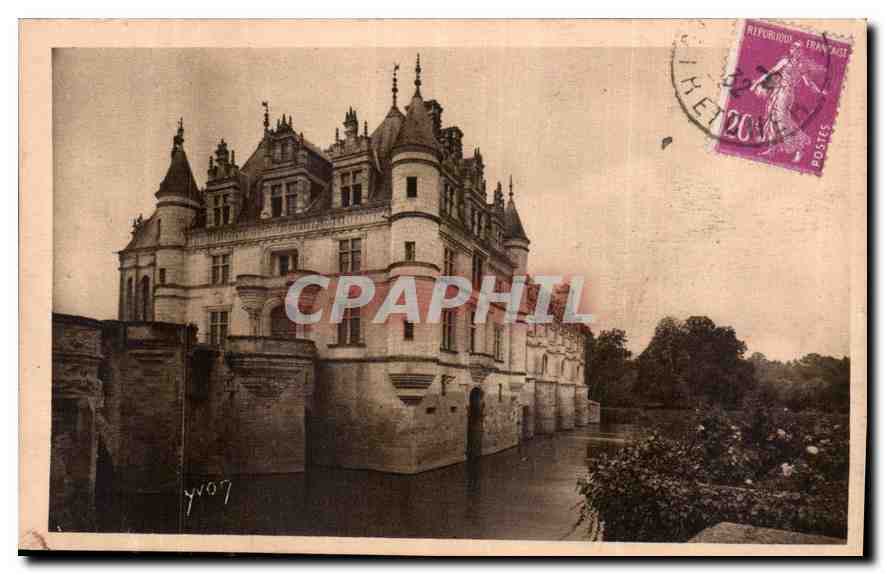 CPA La Douce France Chateaux de la Loire Chateau de Chenonceaux 