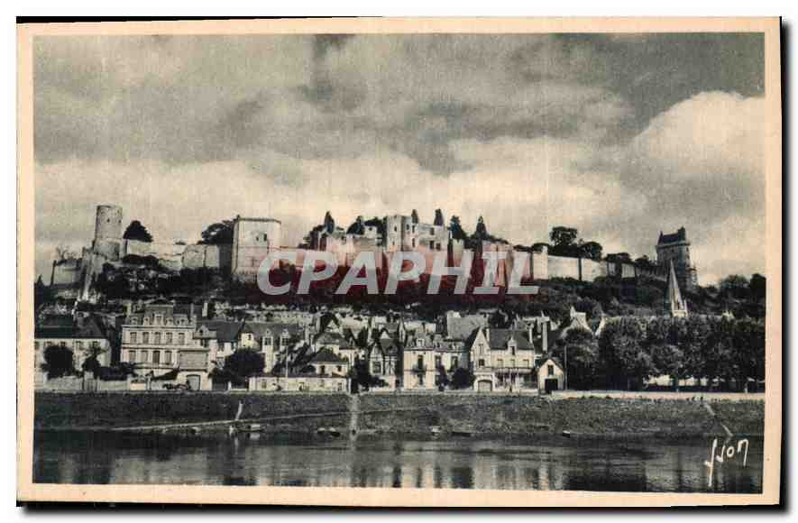 CPA Les Chateaux de la Loire Chinon Indre et Loire 