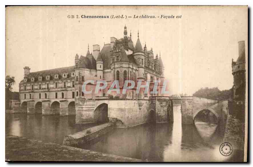 CPA Chenonceaux I et L Le Chateau Facade Est 