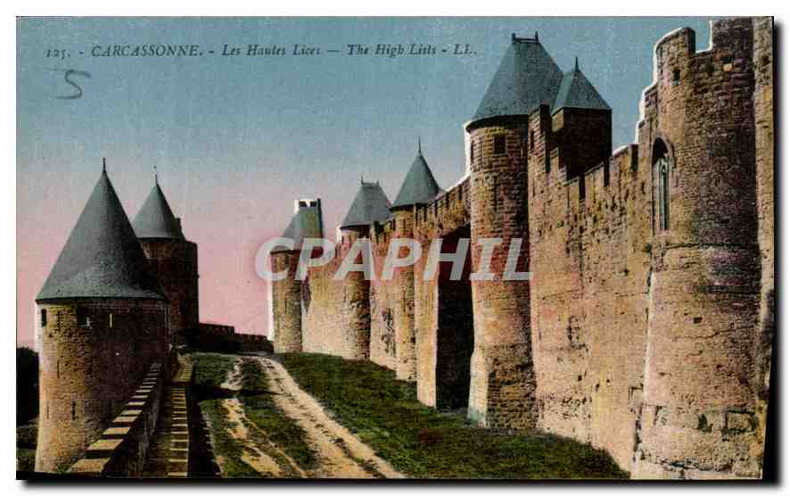CPA Carcassonne Les Hautes Lices 
