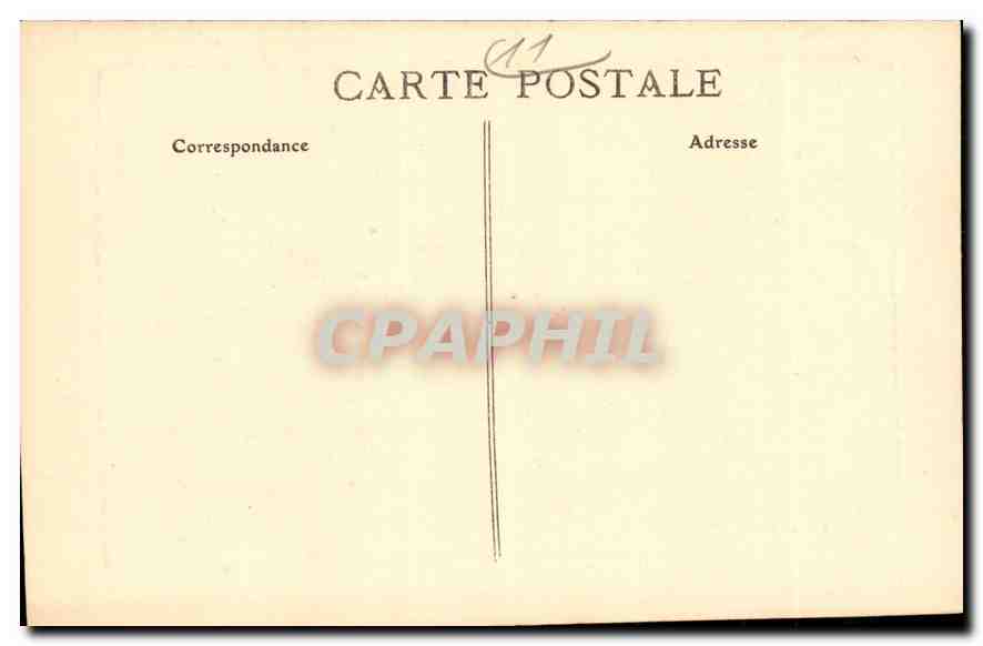 CPA Cite de Carcassonne Basilique Saint Nazaire Cote Gothique  — Rückseite