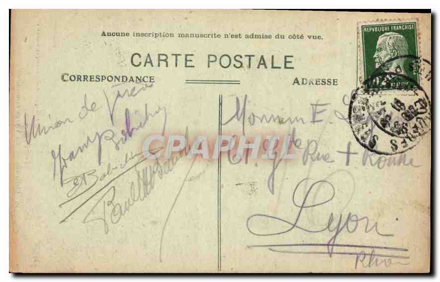 CPA Les Pyrenees Lourdes La Vierge couronnee  — Verso