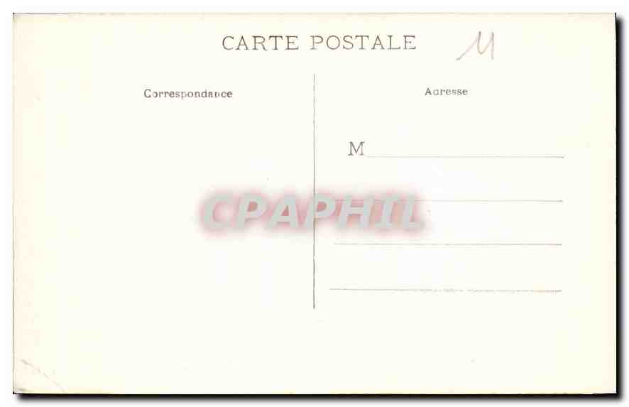 CPA La Cite de Carcassonne Vue generale de l'Ouest  — Rückseite