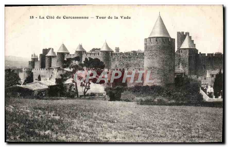 Carcassonne — Tour de la Vade — Phot. Michel Jenny, Éd. de Carcassonne