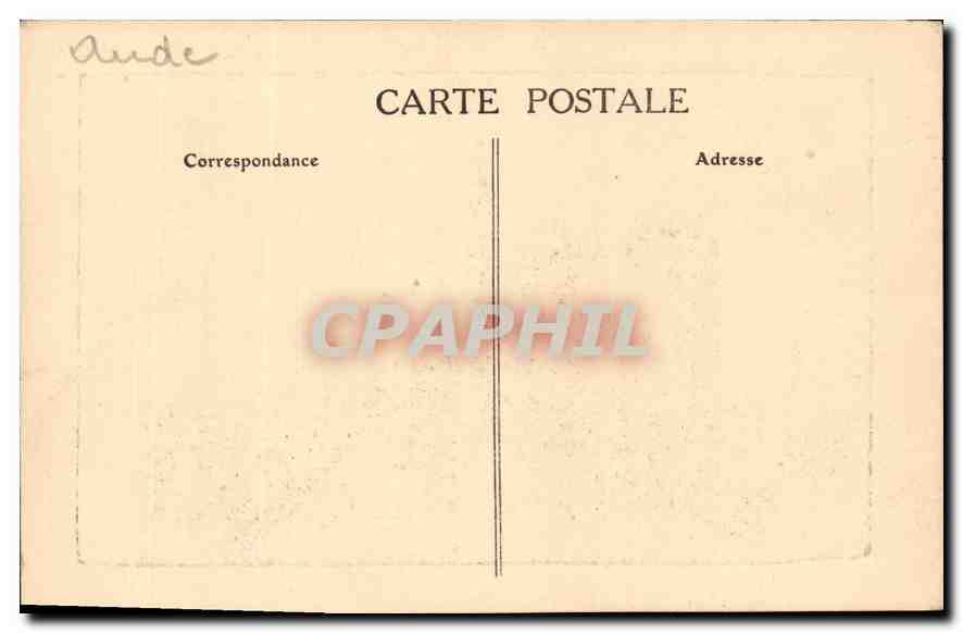 Porte Narbonnaise - Pont-Lévis — Cité de Carcassonne — E. Roudière, éditeur — Rückseite