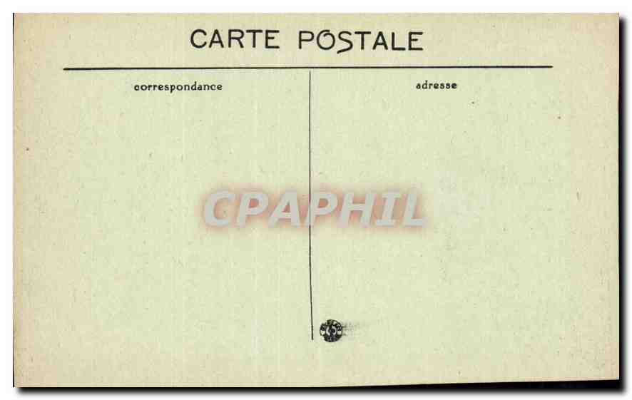CPA Carcassonne Vue generale de la Cite et l'Aude  — Rückseite