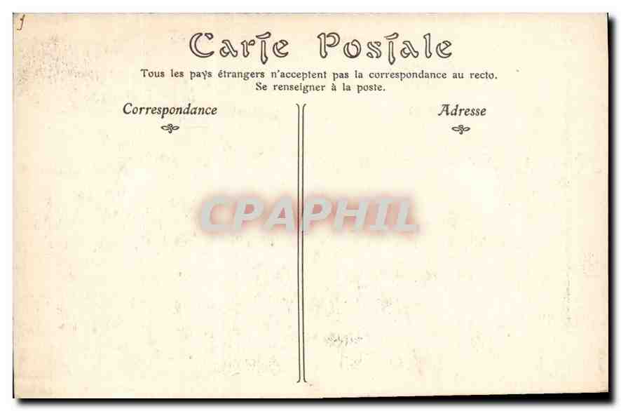 CPA Cite de Carcassonne Les Avant Portes de L'Aude  — Rückseite