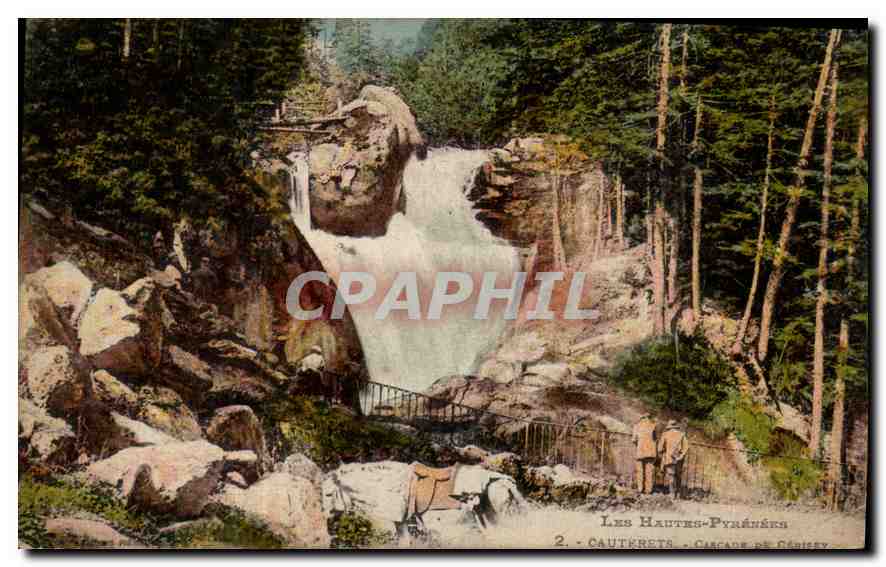 Les Hautes-Pyrénées - Cascade de Cérissey - éditeur non identifié, n° de série 2