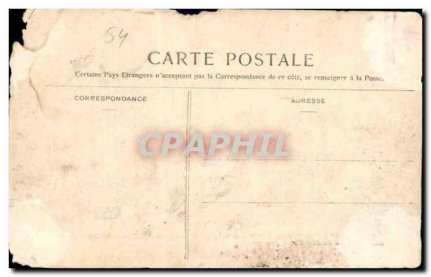 CPA La Lorraine illustree Nancy Place Stanislas Grilles en fer forge de Jean Lamour Fontaine d'Amphi — Rückseite