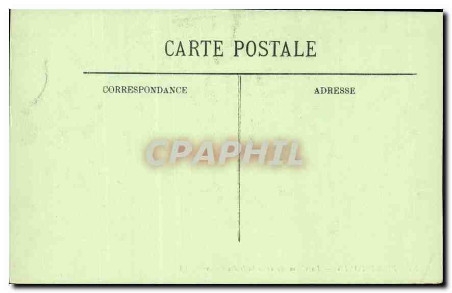 CPA Pierrefonds la Cheminee de la Salle des Preux  — Rückseite