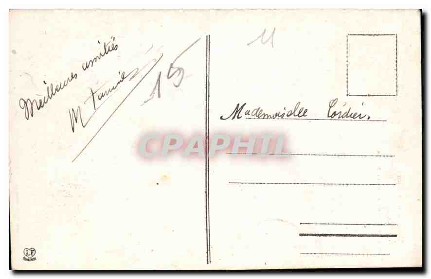CPA Vallee de l'Aude la Pierre Lys Devile de l'Aude et de la Route  — Verso