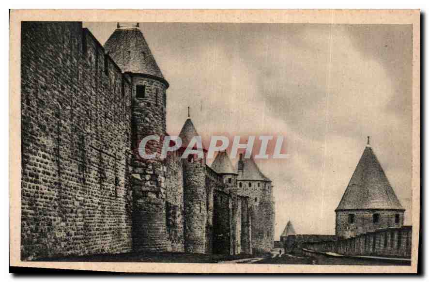 CPA Cite de Carcassonne les lices Hautes 