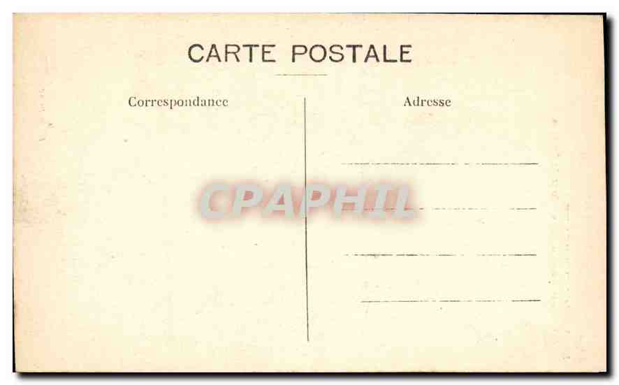 CPA La Cite de Carcassonne dans la Porte d'Aude Tour de Justice  — Verso