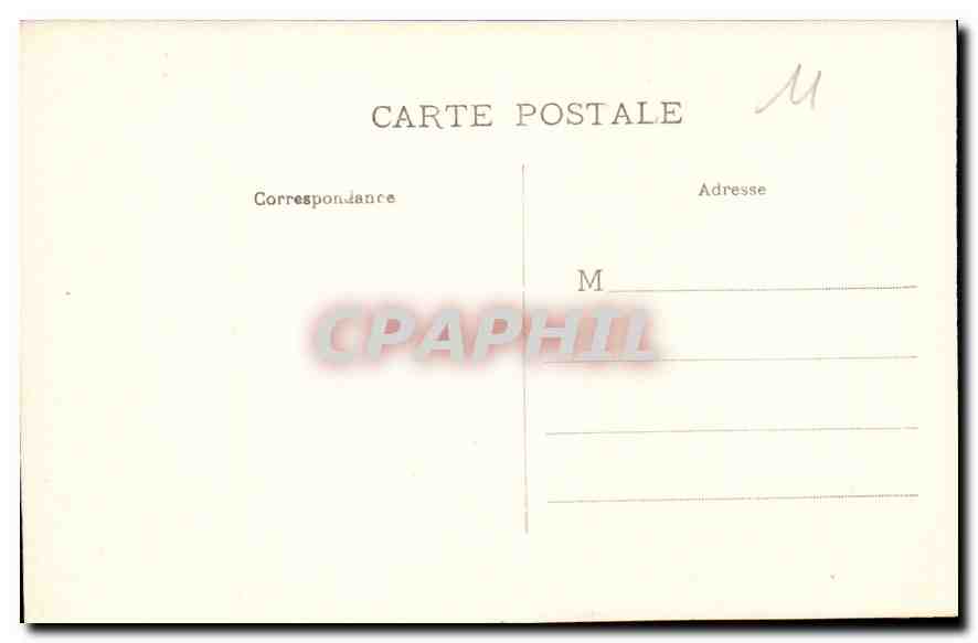 CPA La Cite de Carcassonne le Chateau feodal Entree Principale  — Rückseite