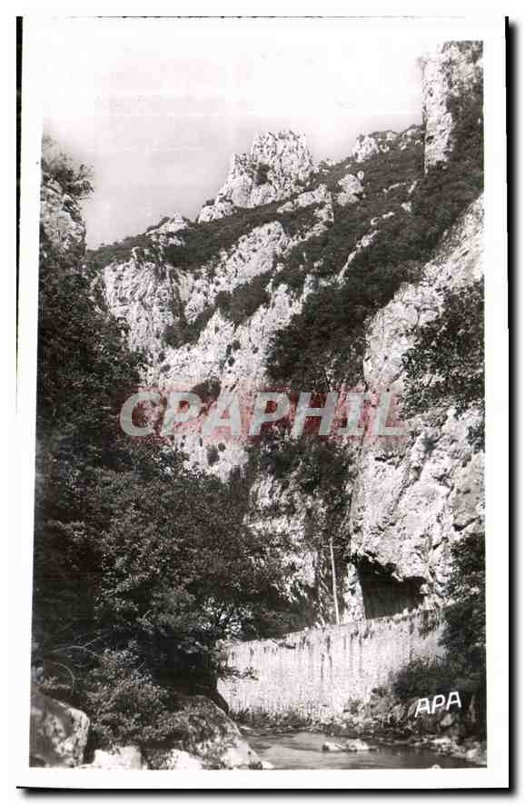 CPA Defile de Pierre Lys Aude les Gorges 