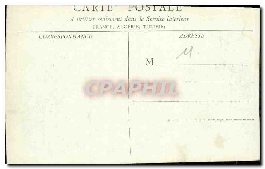 CPA Carcassonne la Cite vue generale Cote Sud  — Rückseite