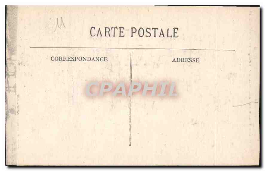 CPA La Cite de Carcassonne Porte des Tours Narbonnaises Vierge du XIII siecle  — Back