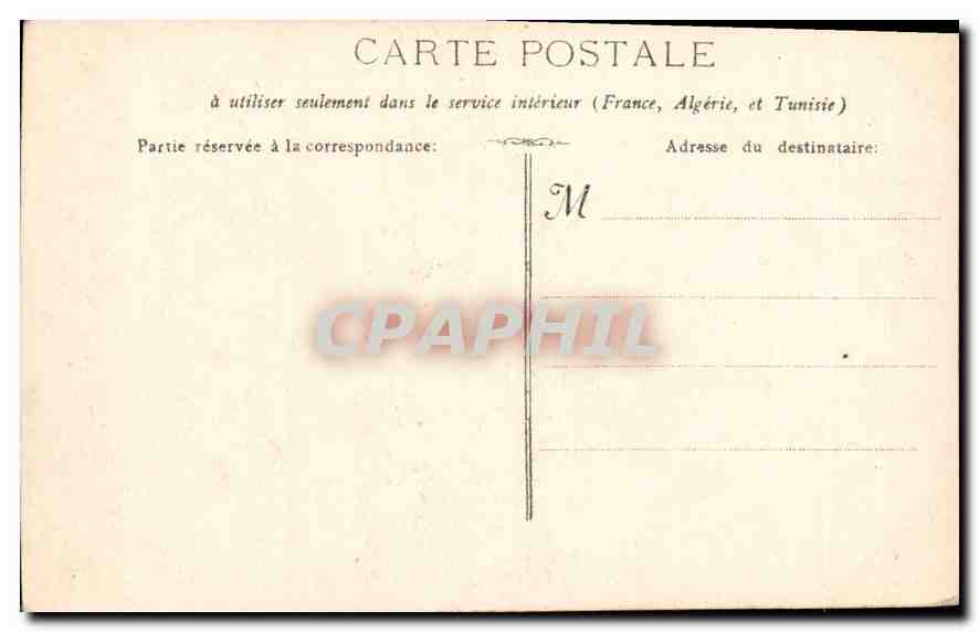 CPA Nice vue generale Prise du Chateau  — Rückseite