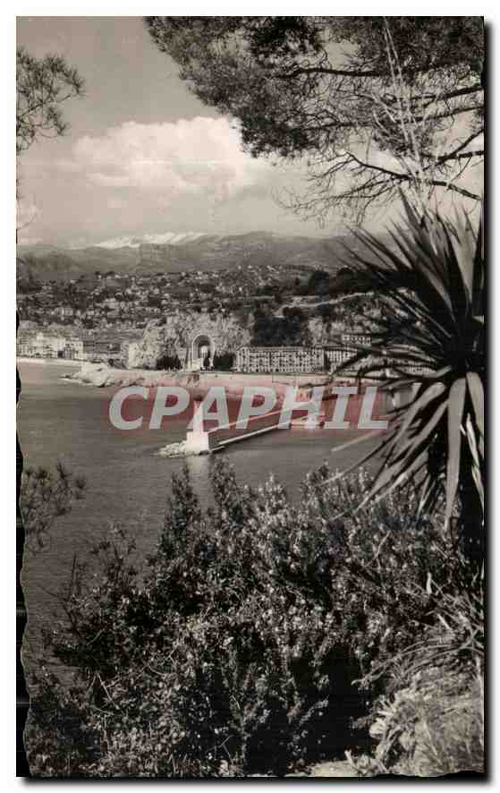 CPA La Cote d'Azur Nice vue prise du Mont Boron 