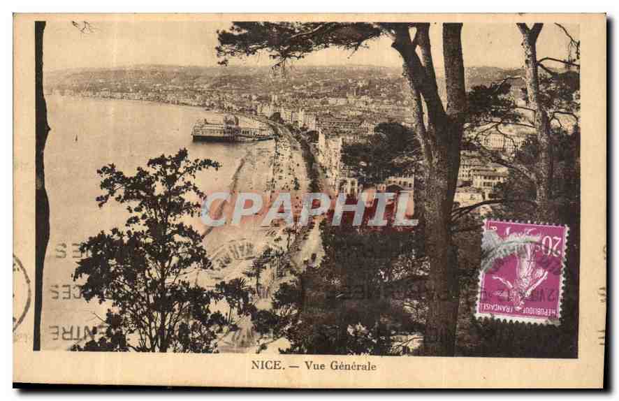 CPA Nice vue generale 