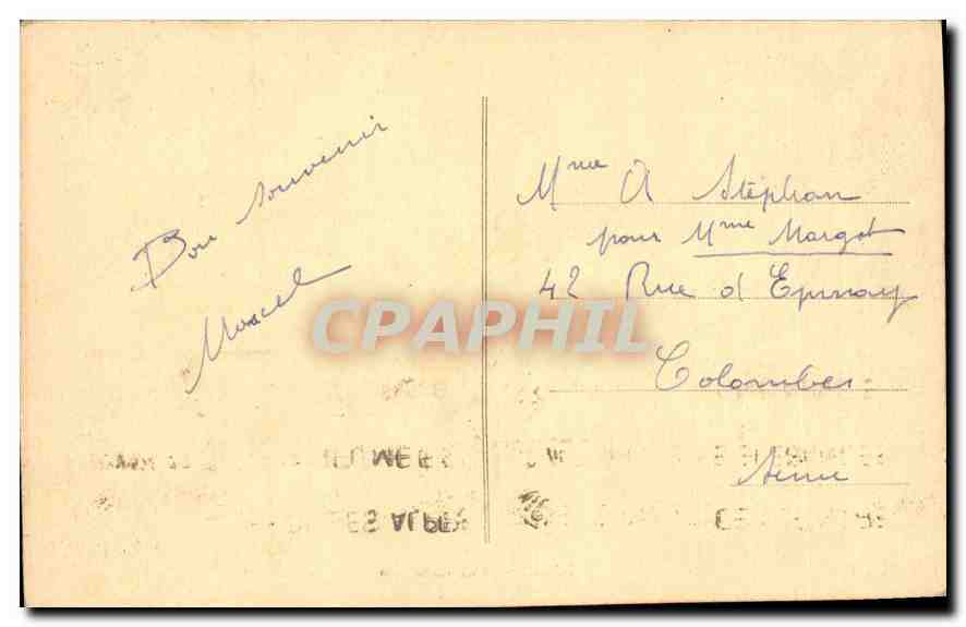 CPA Nice vue generale  — Rückseite