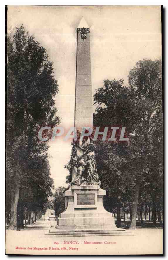 Nancy - Monument Carnot - Maison des Magasins Réunis, édit., Nancy