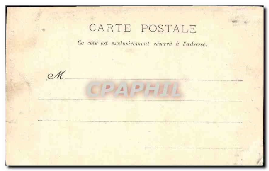 CPA Nancy Monument Carnot Couis Leopold  — Verso