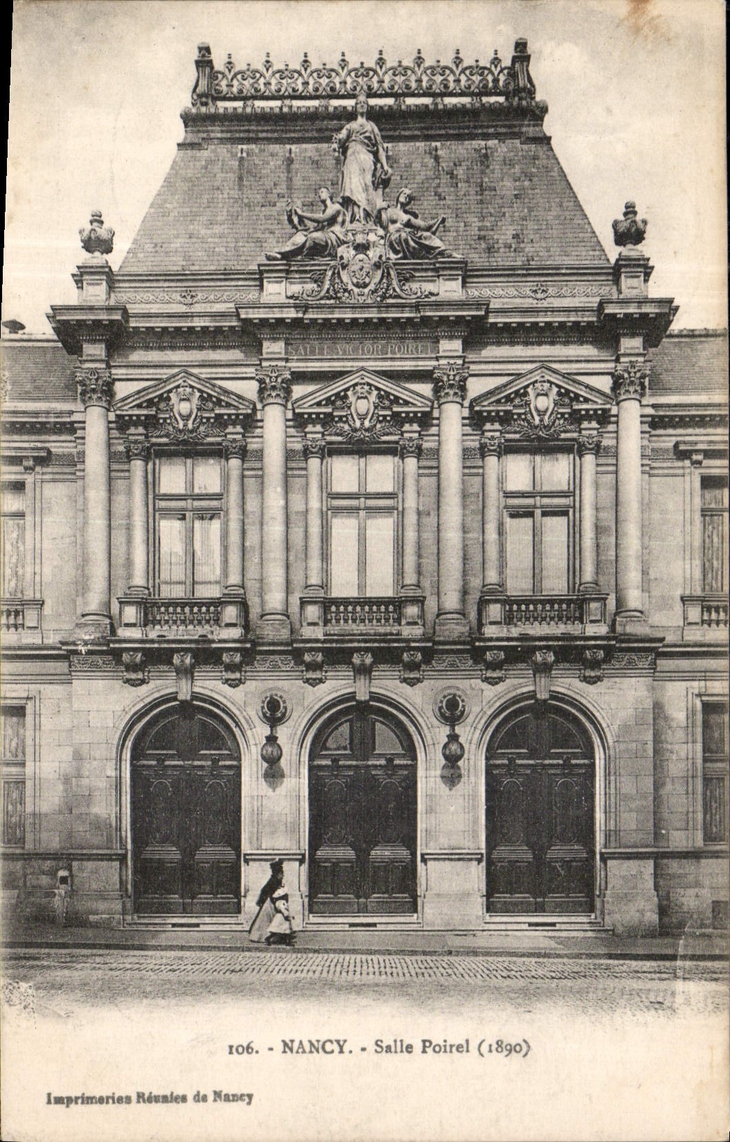 Salle Victor Poirel — Nancy — Imprimeries Réunies de Nancy, n°106