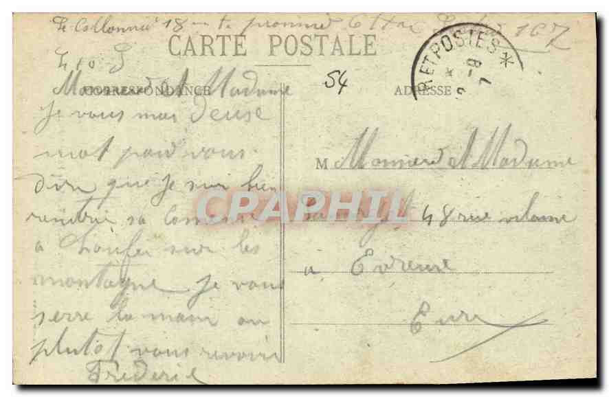 Salle Victor Poirel — Nancy — Imprimeries Réunies de Nancy, n°106 — Reverso