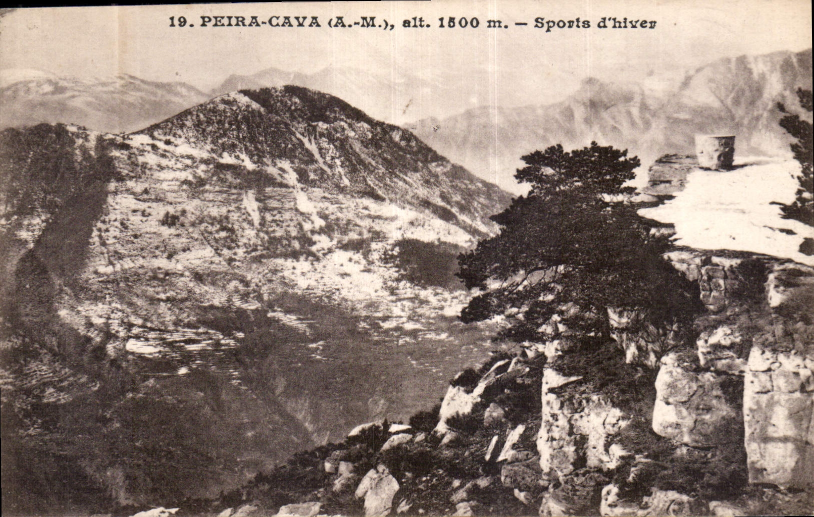 Peira-Cava (A.-M.) — altitude 1500 m — Sports d'hiver