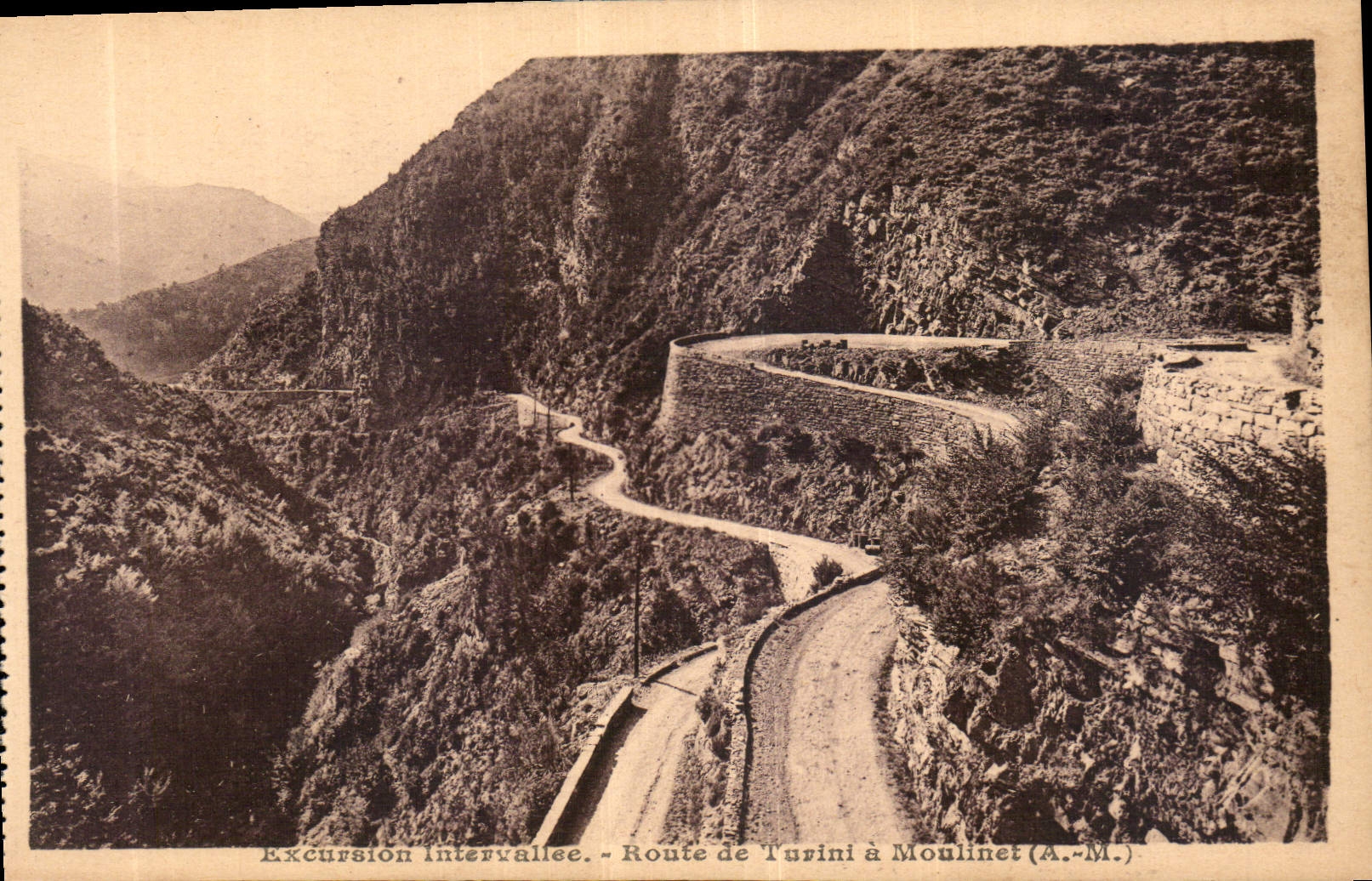 Excursion Intervallée - Route de Turini à Moulinet (A.-M.)