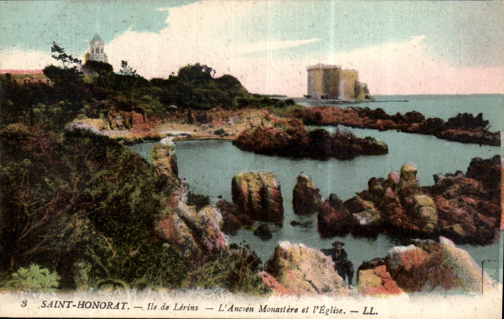 Saint-Honorat — Île de Lérins — L'Ancien Monastère et l'Église — LL.