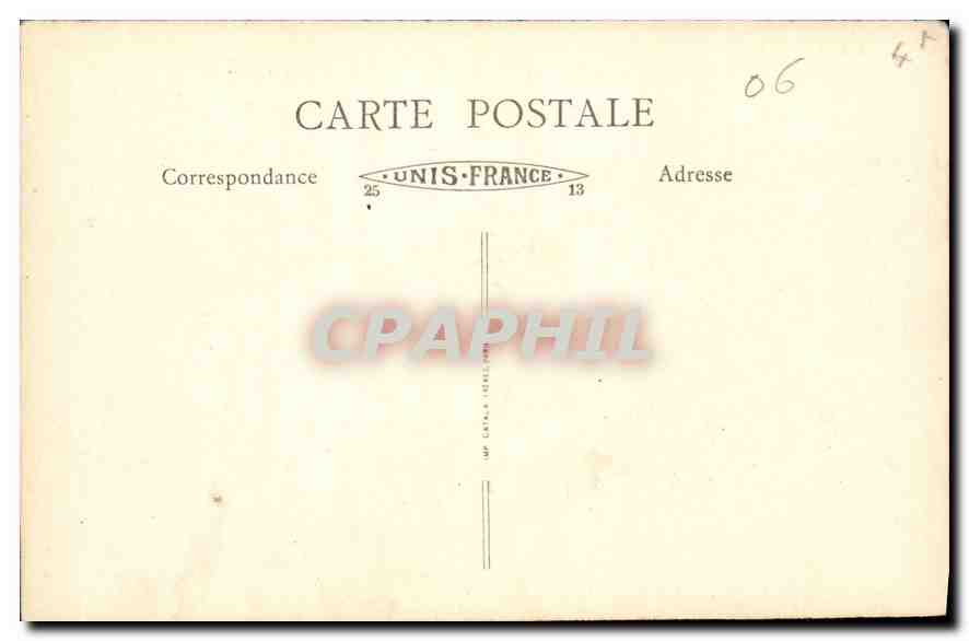 CPA La Cote d'Azur Environs de Menton le Cap Martin vue generale  — Rückseite