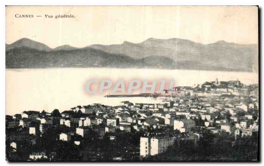 CPA Cannes vue generale 
