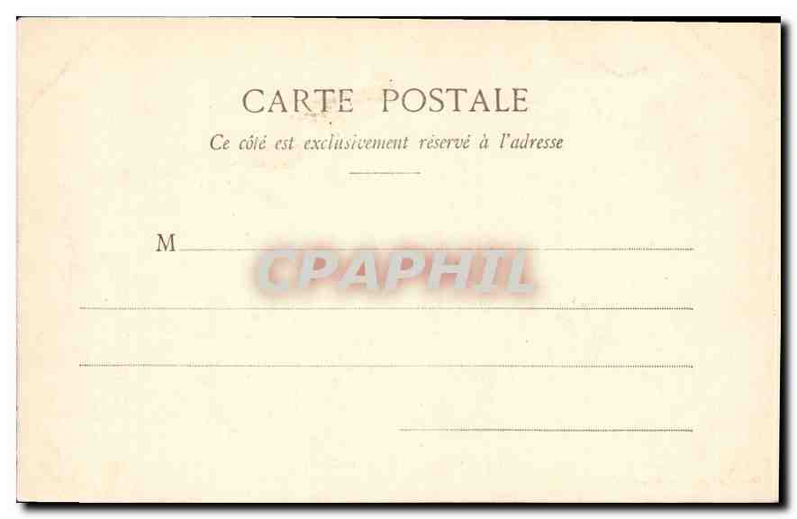 CPA Nancy Porte Desilles  — Rückseite