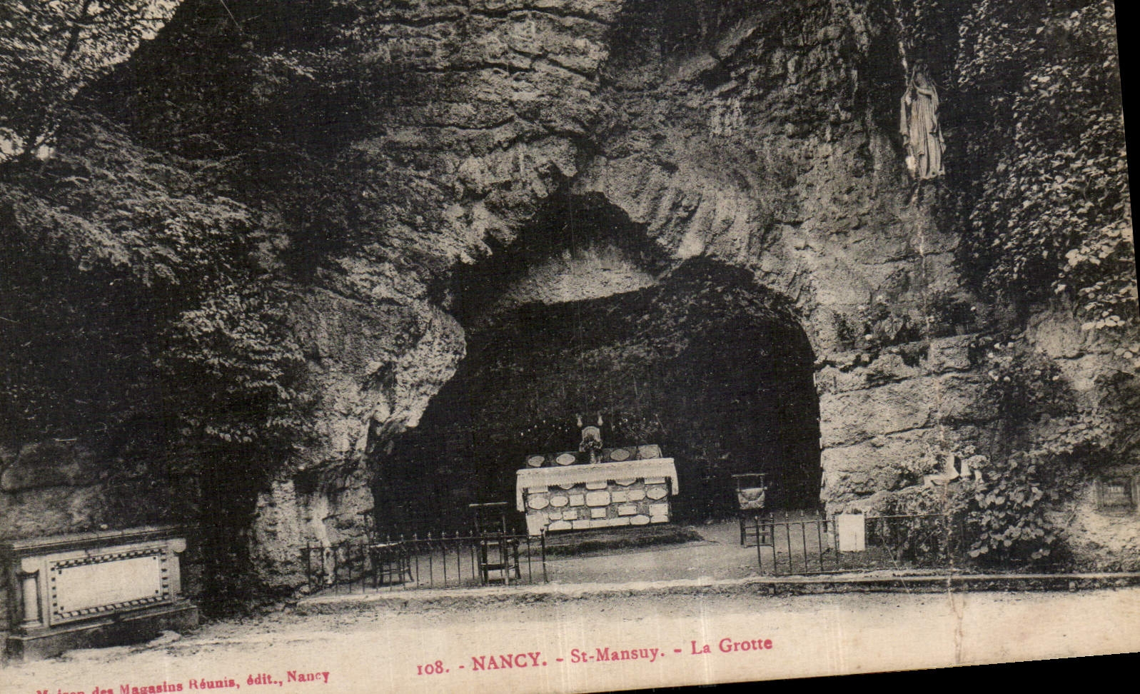 CPA Nancy St Mansuy la Grotte 