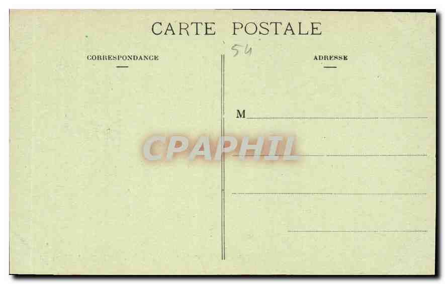 CPA Nancy Place Stanislav Grilles en fer forge de Jean Lamour  — Rückseite