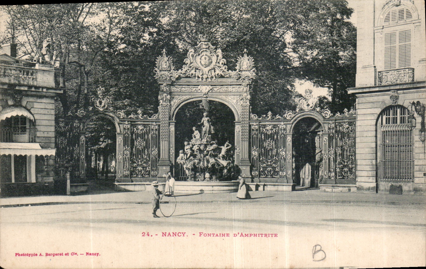 CPA Nancy Fontaine d'Amphitrite 