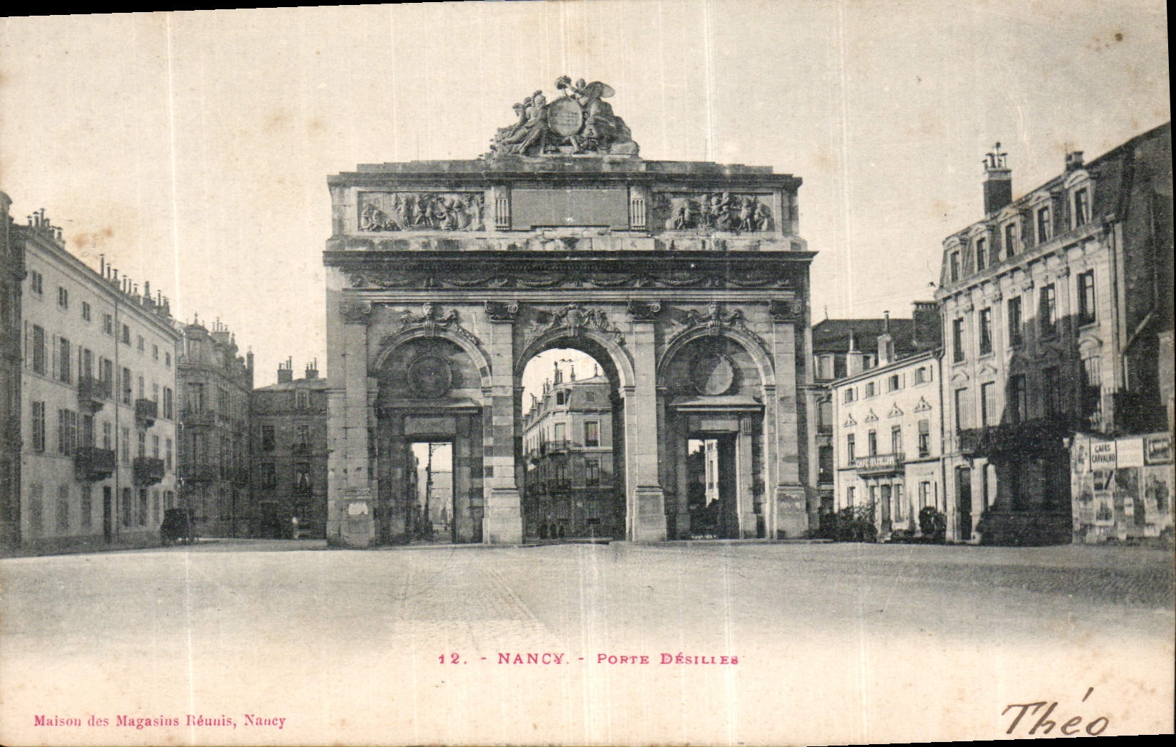 Nancy — Porte Désilés — Maison des Magasins Réunis
