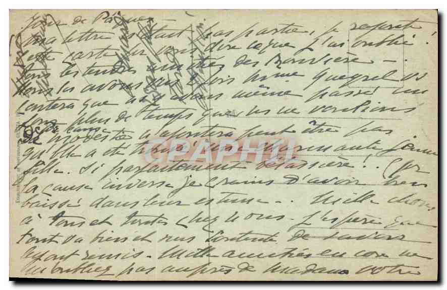 CPA Cannes la Nuit Ile St Marguerite Prison du Masque de Fer  — Verso