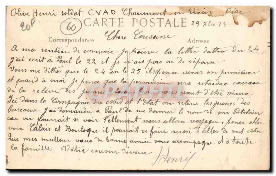 CPA Pont Ste Maxence Oise Pont construit par Perronnet en 1774 saute le 1er Septembre 1914  — Rückseite