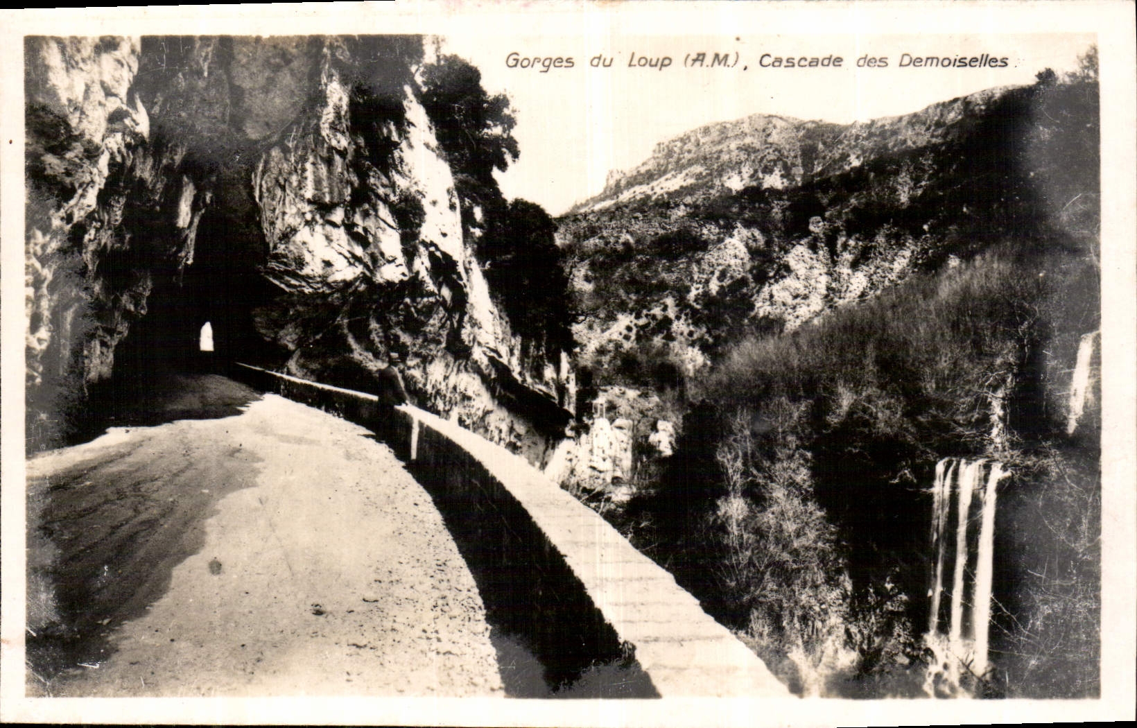 Gorges du Loup (A.M.), Cascade des Demoiselles — L. Gilletta & Cie, Nice