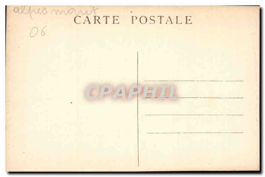 CPA N D de l'Osier Interieur de la Basilique  — Verso